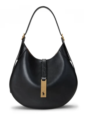 Obrázek produktu Polo Ralph Lauren hobo kabelka dámská kožená černá