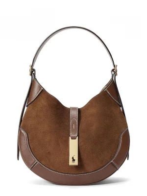 Obrázek produktu Polo Ralph Lauren hobo kabelka dámská kožená hnědá