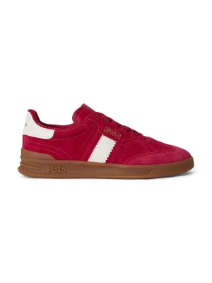 Obrázek produktu Polo Ralph Lauren Htr Aera sneakers boty dámské semišové červená