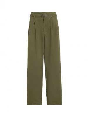 Obrázek produktu Polo Ralph Lauren Kalhoty se sklady v pase olivová