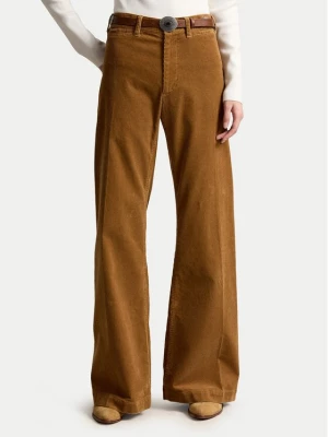 Obrázek produktu Polo Ralph Lauren Kalhoty z materiálu 211B17556002 Světle hnědá Flare Fit