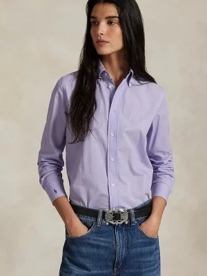 Obrázek produktu Polo Ralph Lauren košile dámská bavlněná s elastanem fialová