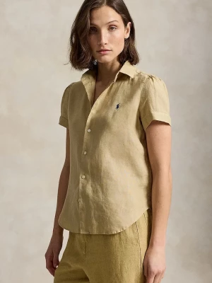 Obrázek produktu Polo Ralph Lauren košile dámská lněná béžová