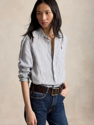 Obrázek produktu Polo Ralph Lauren košile dámská lněná námořnická modř