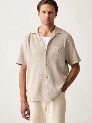 Obrázek produktu Polo Ralph Lauren košile pánská bavlněná béžová