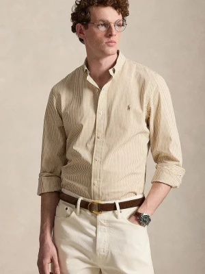 Obrázek produktu Polo Ralph Lauren košile pánská bavlněná elastanem béžová