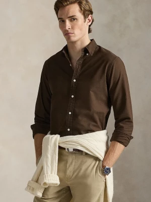 Obrázek produktu Polo Ralph Lauren košile pánská bavlněná hnědá