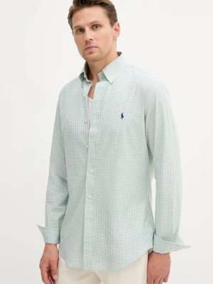 Obrázek produktu Polo Ralph Lauren košile pánská bavlněná zelená
