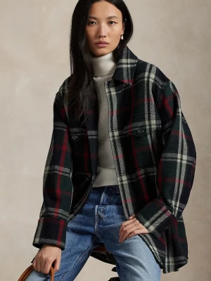 Obrázek produktu Polo Ralph Lauren Košile s příměsí vlny Polo Ralph Lauren Woven Sport zelená
