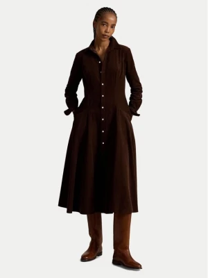 Obrázek produktu Polo Ralph Lauren Košilové šaty 211B17452005 Tmavě hnědá Regular Fit