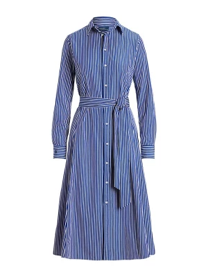 Obrázek produktu Polo Ralph Lauren Košilové šaty tmavě modrá / bílá