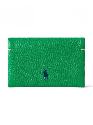 Obrázek produktu Polo Ralph Lauren Kožená peněženka Polo Ralph Lauren zelená