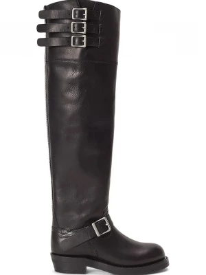 Obrázek produktu Polo Ralph Lauren Kožené kozačky Polo Ralph Lauren Biker Boot černá
