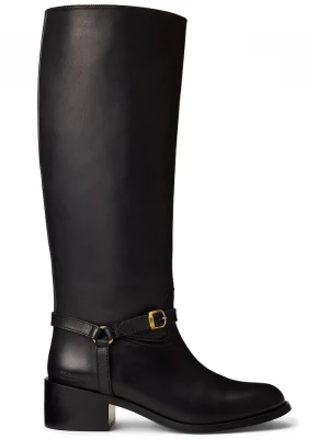Obrázek produktu Polo Ralph Lauren Kožené kozačky Polo Ralph Lauren Riding Boot černá