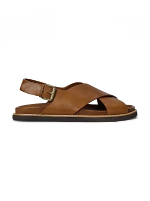 Obrázek produktu Polo Ralph Lauren Kožené sandály Polo Ralph Lauren Zane hnědá