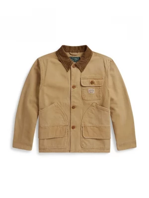 Obrázek produktu Polo Ralph Lauren krátká bunda dětská bavlněná béžová