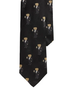 Obrázek produktu Polo Ralph Lauren Kravata 'MARTINI BEAR' hnědá / černá / bílá