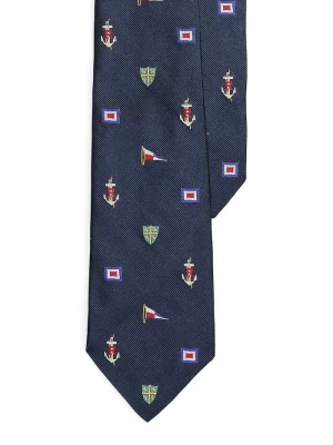 Obrázek produktu Polo Ralph Lauren kravata pánská hedvábná námořnická modř