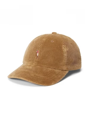 Obrázek produktu Polo Ralph Lauren kšiltovka dámská manšestrová hnědá