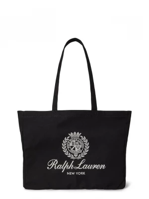 Obrázek produktu Polo Ralph Lauren látková taška dámská bavlněná černá