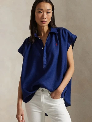 Obrázek produktu Polo Ralph Lauren Lněná halenka modrá