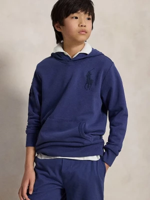 Obrázek produktu Polo Ralph Lauren mikina s kapucí dětská s bavlnou námořnická modř
