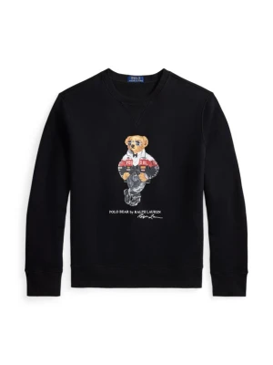 Obrázek produktu Polo Ralph Lauren Mikina 'SEASONAL FLEECE' tmavě šedá / červená / černá / bílá