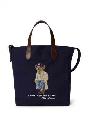 Obrázek produktu Polo Ralph Lauren Nákupní taška 'BEAR' béžová / námořnická modř / světle hnědá / bílá