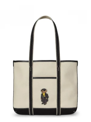 Obrázek produktu Polo Ralph Lauren nákupní taška dámská bavlněná béžová