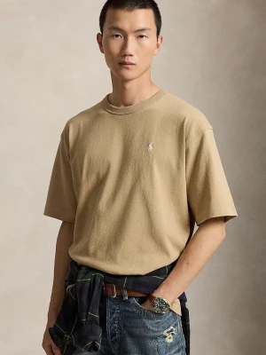 Obrázek produktu Polo Ralph Lauren oversize tričko pánské bavlněné béžová