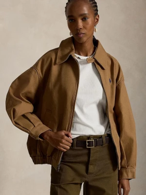Obrázek produktu Polo Ralph Lauren oversized bunda dámská bavlněná zelená