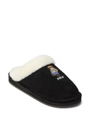 Obrázek produktu Polo Ralph Lauren Pantofle 'KAYLEIGH' modrá / hnědá / černá / barva bílé vlny