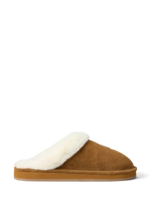 Obrázek produktu Polo Ralph Lauren Pantofle 'KAYLEIGH' velbloudí / modrá / cappuccino / bílá