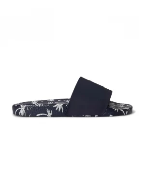 Obrázek produktu Polo Ralph Lauren pantofle na plochém podpatku pánské Polo Slide námořnická modř