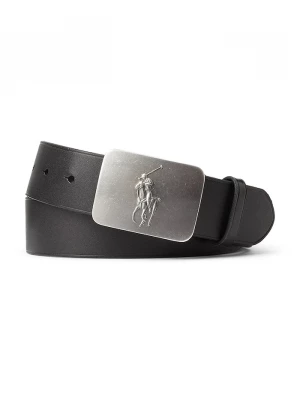 Obrázek produktu Polo Ralph Lauren pásek pánský kožený černá