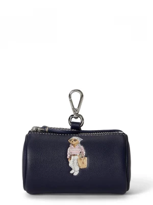 Obrázek produktu Polo Ralph Lauren peněženka na mince dámská kožená námořnická modř
