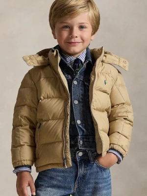 Obrázek produktu Polo Ralph Lauren péřová bunda dětská béžová