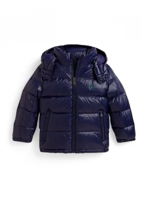 Obrázek produktu Polo Ralph Lauren péřová bunda dětská námořnická modř