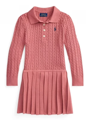 Obrázek produktu Polo Ralph Lauren plisované šaty bavlněné růžová