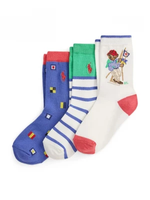 Obrázek produktu Polo Ralph Lauren ponožky dětské 3-pack