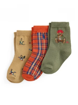 Obrázek produktu Polo Ralph Lauren ponožky dětské 3-pack