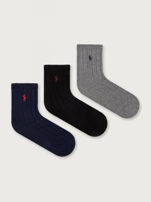 Obrázek produktu Polo Ralph Lauren ponožky dětské 3-pack námořnická modř