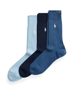 Obrázek produktu Polo Ralph Lauren Ponožky 'EGYPTIAN' safírová / nebeská modř / černá