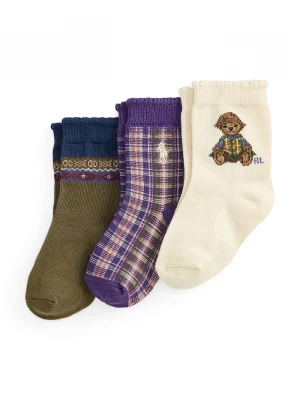 Obrázek produktu Polo Ralph Lauren ponožky kojenecké 3-pack