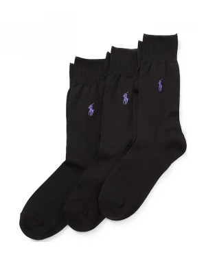Obrázek produktu Polo Ralph Lauren ponožky pánské 3-pack černá