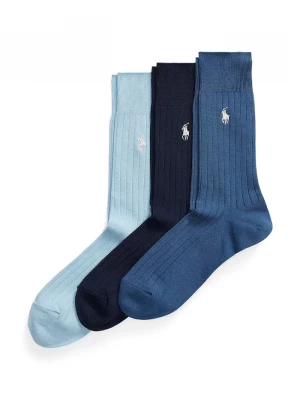 Obrázek produktu Polo Ralph Lauren ponožky pánské 3-pack modrá