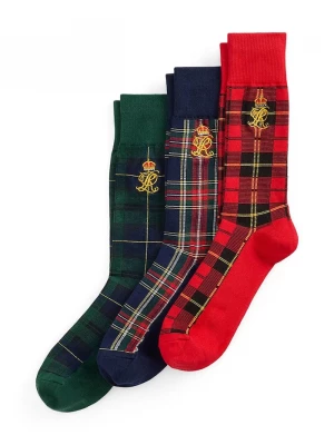 Obrázek produktu Polo Ralph Lauren ponožky pánské s bavlnou 3-pack