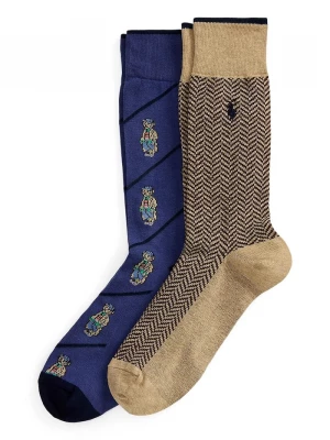 Obrázek produktu Polo Ralph Lauren ponožky pánské s bavlnou námořnická modř