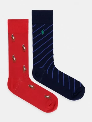 Obrázek produktu Polo Ralph Lauren Ponožky Polo Ralph Lauren 2-pack červená