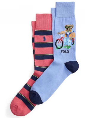 Obrázek produktu Polo Ralph Lauren Ponožky Polo Ralph Lauren 2-pack modrá